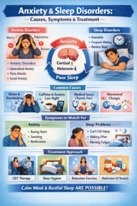 Anxiety & Sleep Disorders Causes, Symptoms & Treatment dr abhijeet kumar physiotherapy