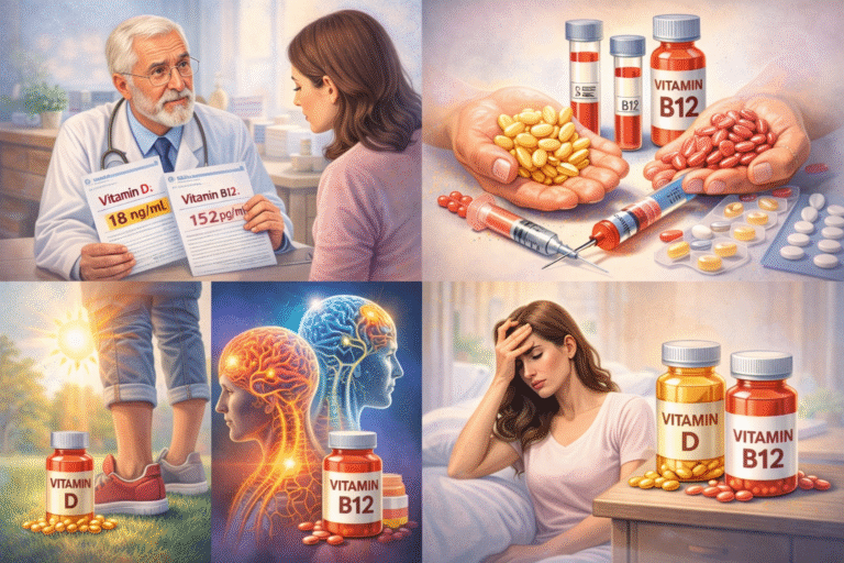 Vitamin D & B12 Deficiency dr abhijeet kumar Physiotherapy