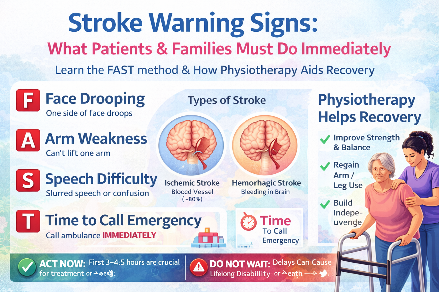 Stroke Warning Signs By Dr. Abhijeet Kumar PT