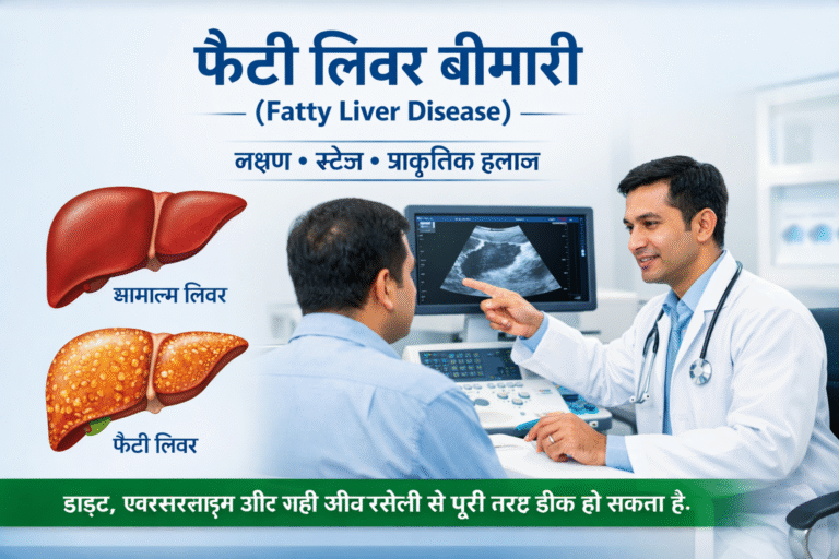 फैटी लिवर बीमारी: लक्षण, स्टेज और प्राकृतिक इलाज By Dr. Abhijeet Kumar PT