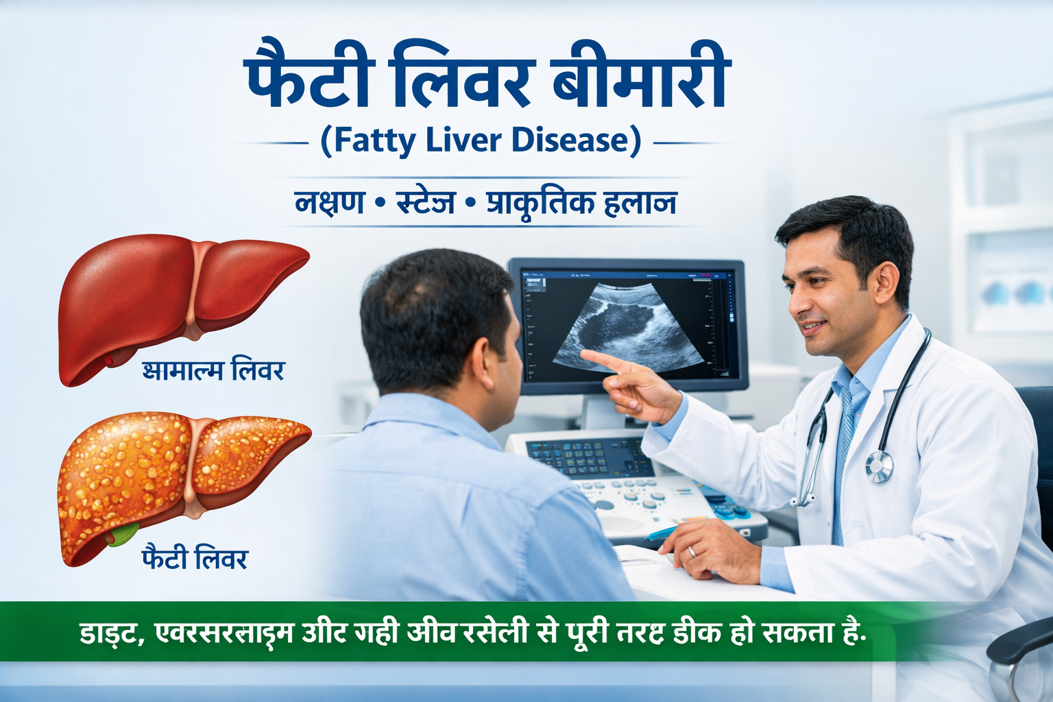 फैटी लिवर बीमारी: लक्षण, स्टेज और प्राकृतिक इलाज By Dr. Abhijeet Kumar PT