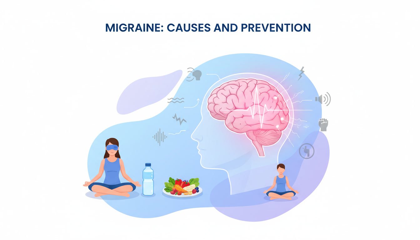 migraine causes and prevention explain By Dr Abhijeet Kumar PT