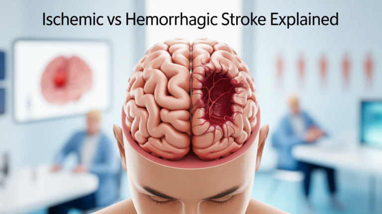 इस्केमिक बनाम हेमरेजिक स्ट्रोक | लक्षण, इलाज व रिकवरी ischemic vs hemorrhagic stroke explain by Dr Abhijeet kumar PT